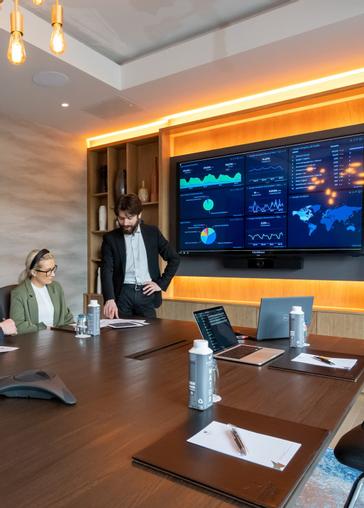 State-Of-The-Art Hybrid Meeting Room